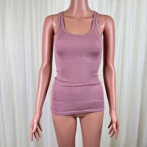 Zenana Scoop Neck Ribbed Racerback Stretch Yoga Gym Basic Camisole Tank Top